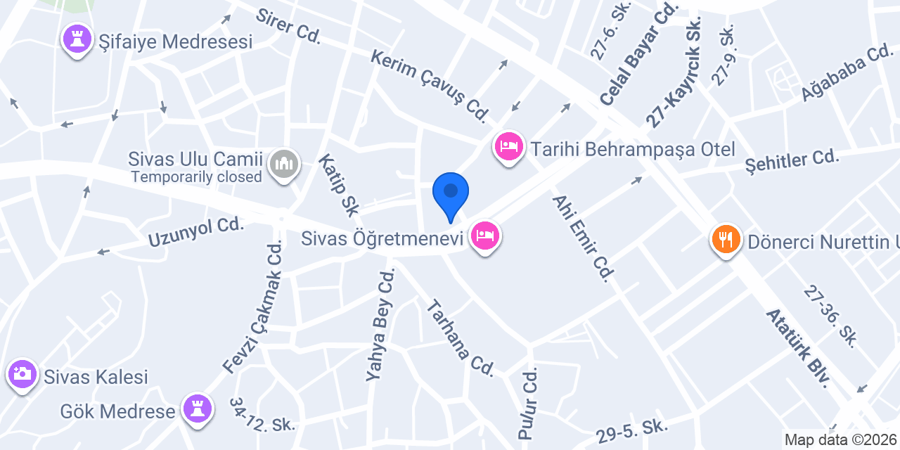 Yusuf Acar Bayan Kuaförü konumu