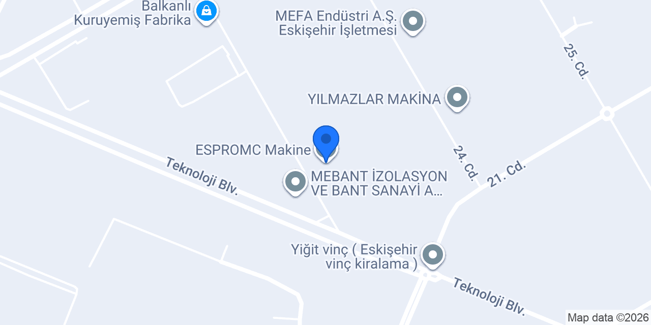 Atlas Tarım Makinaları konumu