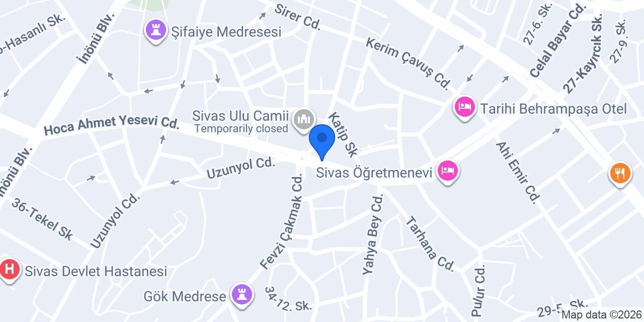 FIRAT RENT A CAR konumu