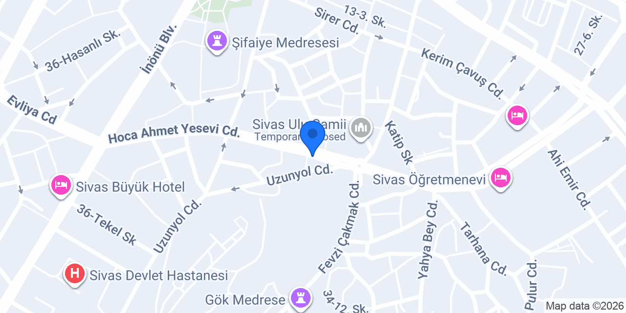 sivas osmanlı tulumbacısı konumu