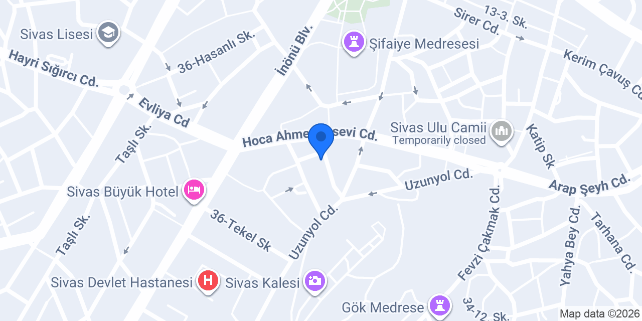 KAFES CAFE konumu