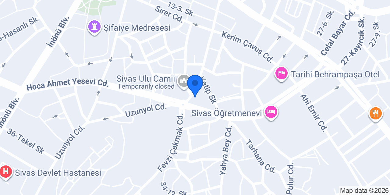 Aras Kargo Aşıkveysel Şubesi konumu