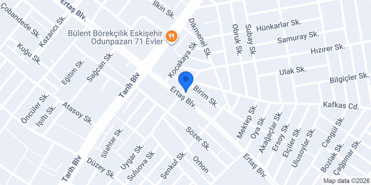 Onur Taşfırın Ekmek&Pasta&Cafe konumu