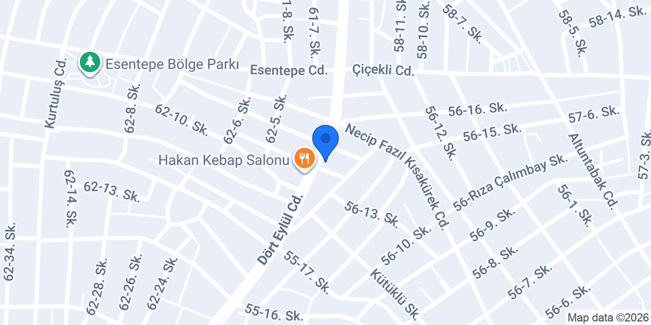 Hasat Pasta Fırını konumu