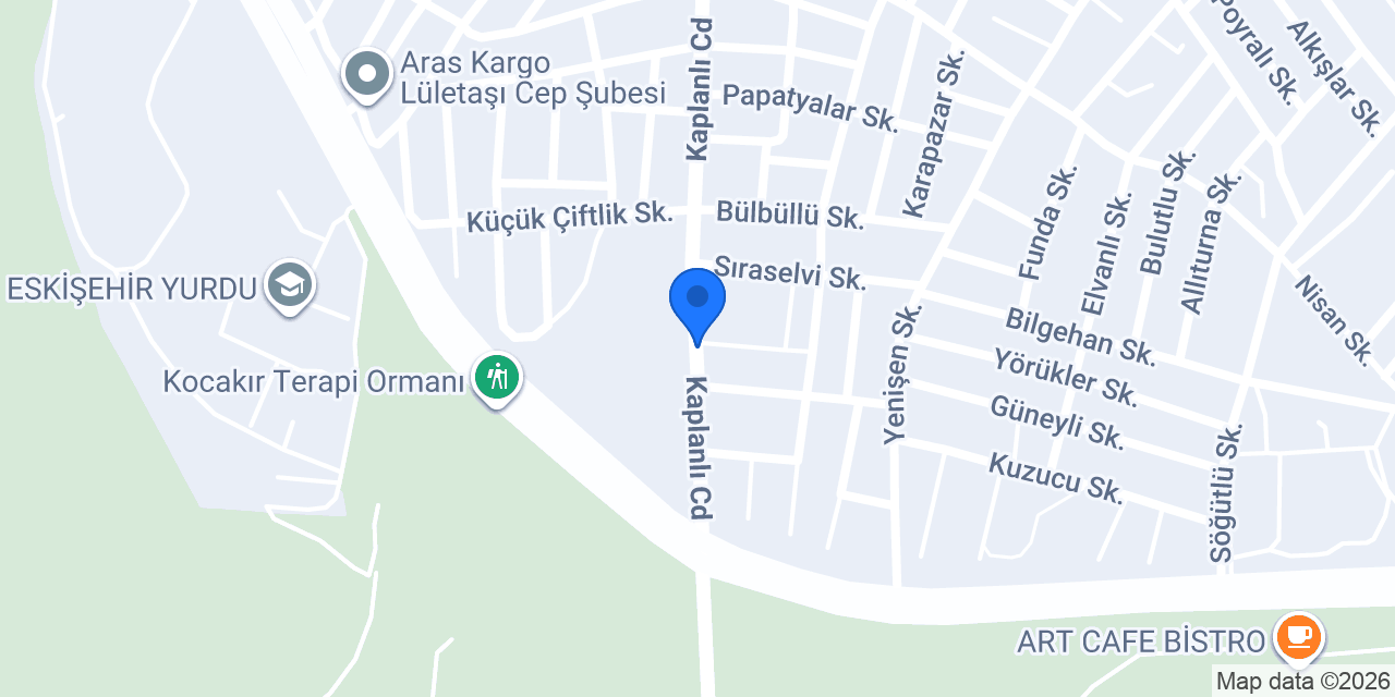 Ercan Kırantepe konumu