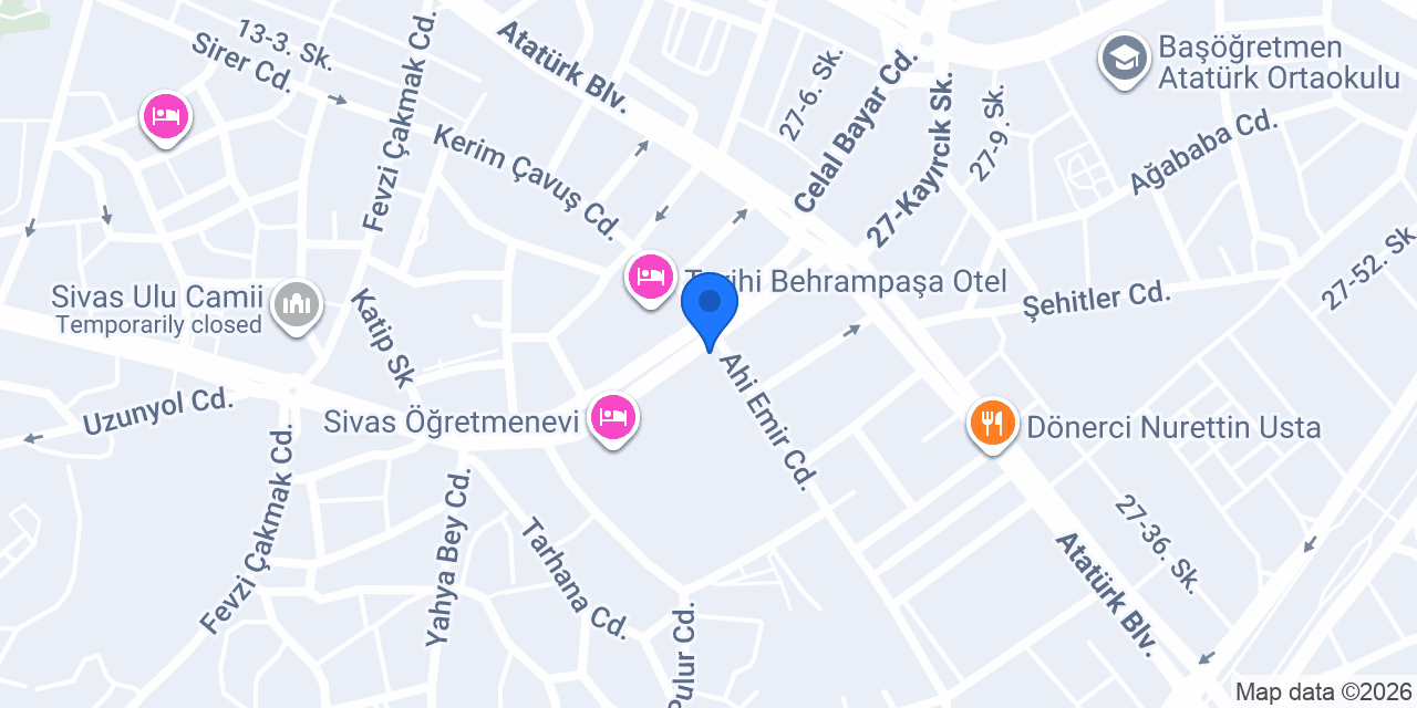 BEHRAMPAŞA TAKSİ konumu