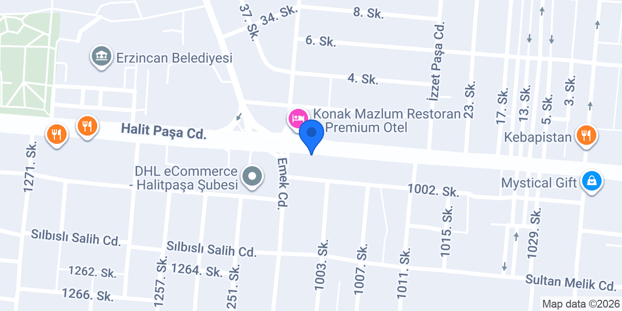 BUDAKOĞLU MOBİLYA konumu