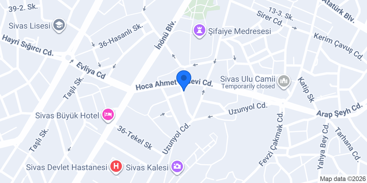 Kemal Usta Waffles konumu