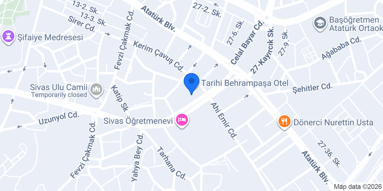 NOVA RENT A CAR konumu