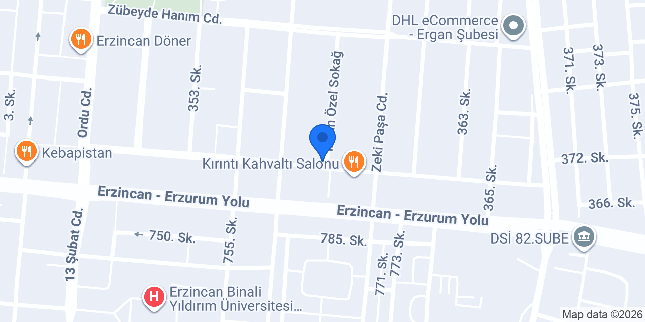 Yalçın Emlak konumu