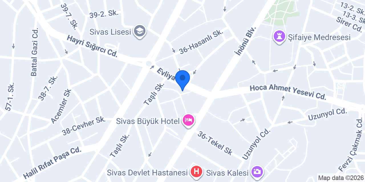 Diş Hekimi Muhammet İkbal Taştan konumu