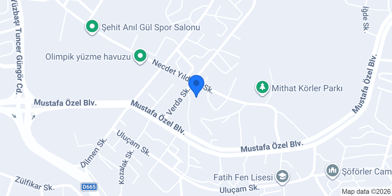 Karaca Kırtasiye konumu