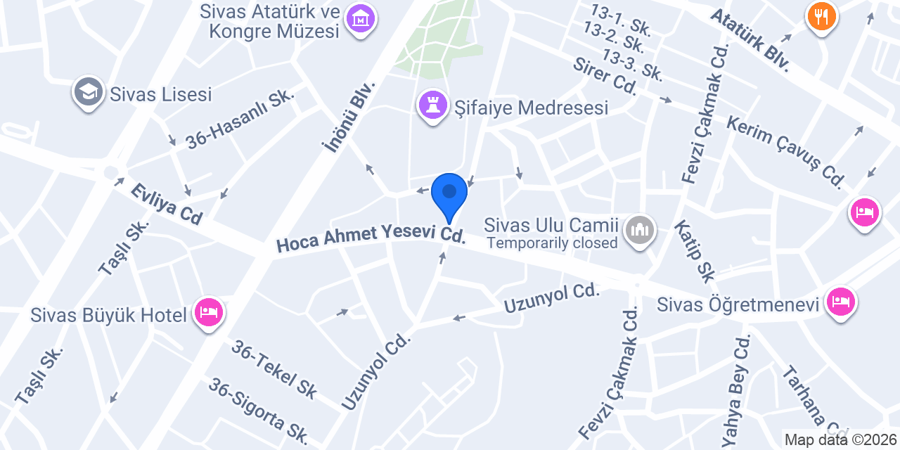 Paşa Kebap konumu