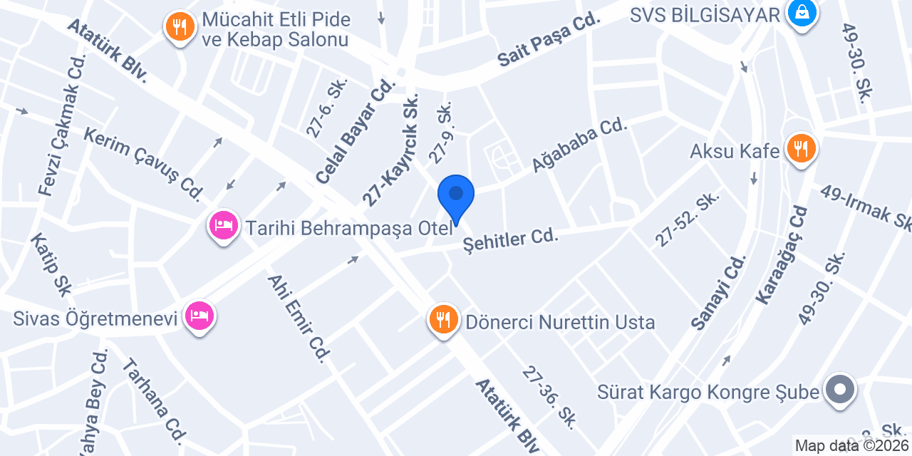 Özçınarlar konumu