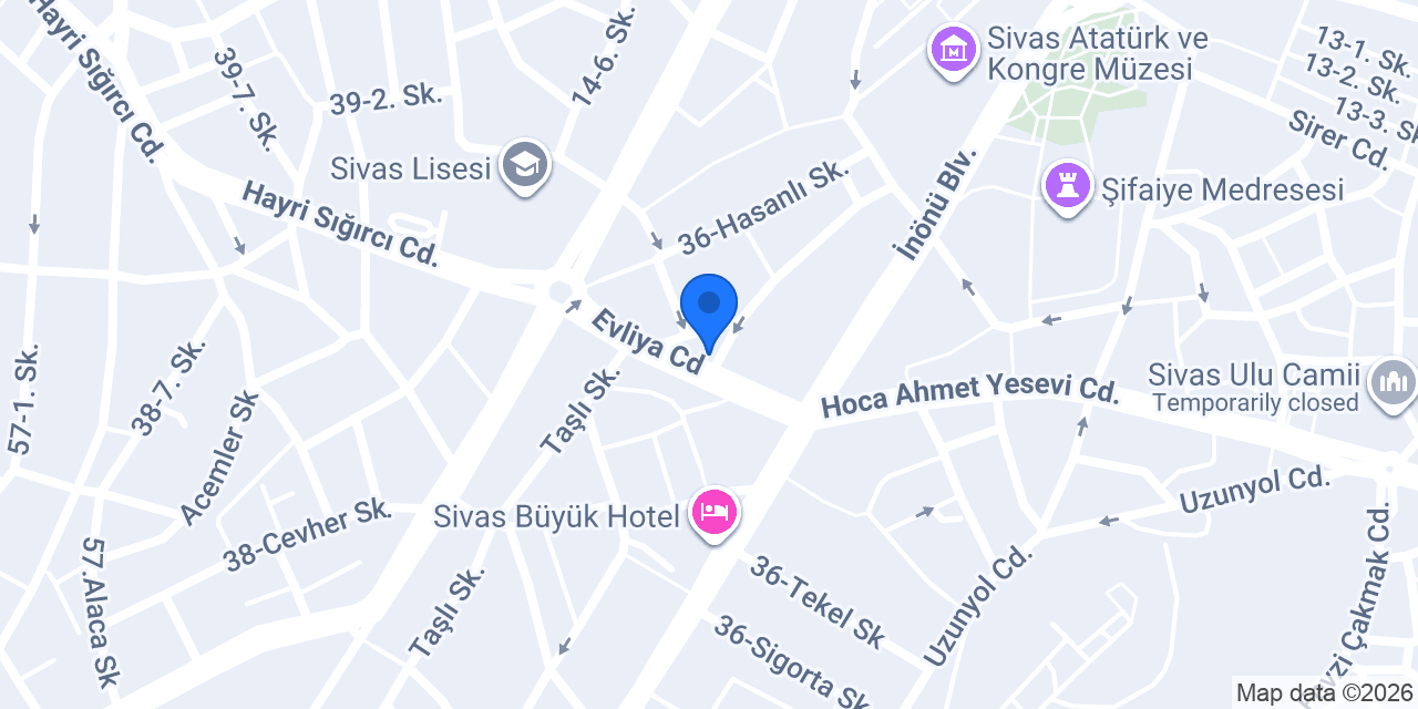 AVİS RENT a CAR konumu