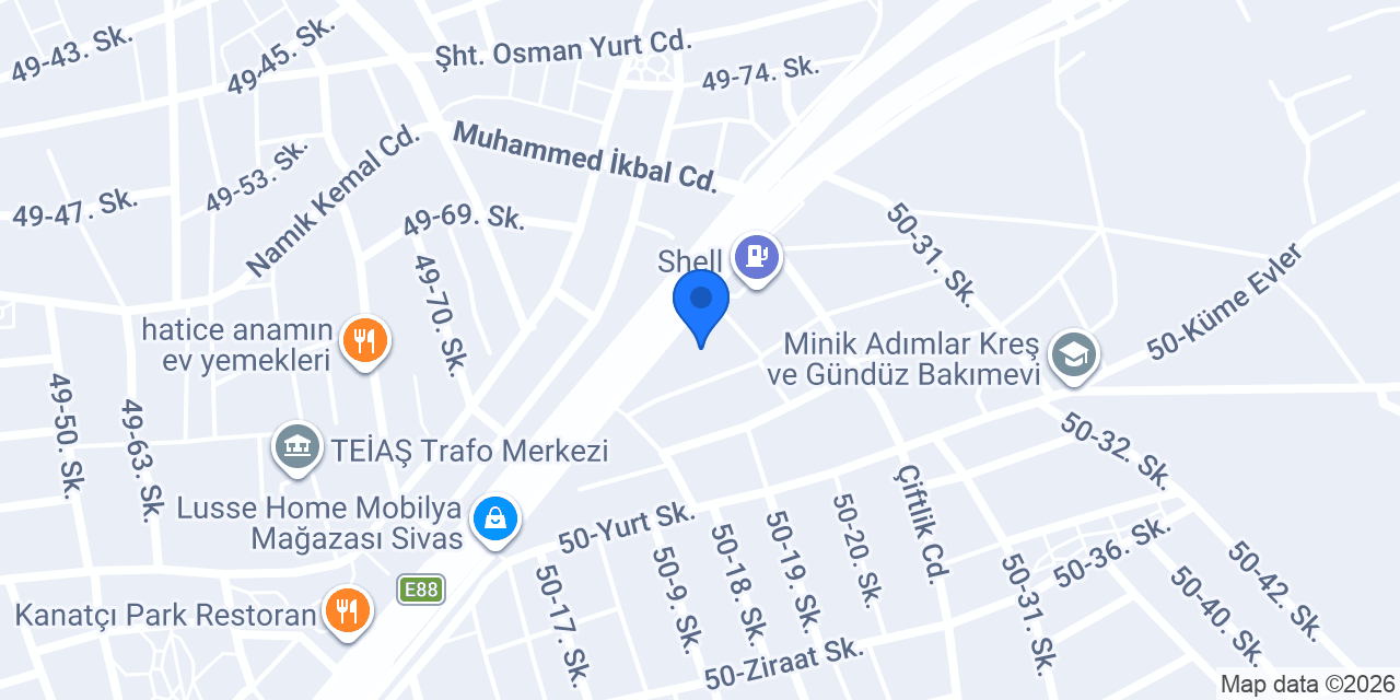 Almila | Sivas konumu