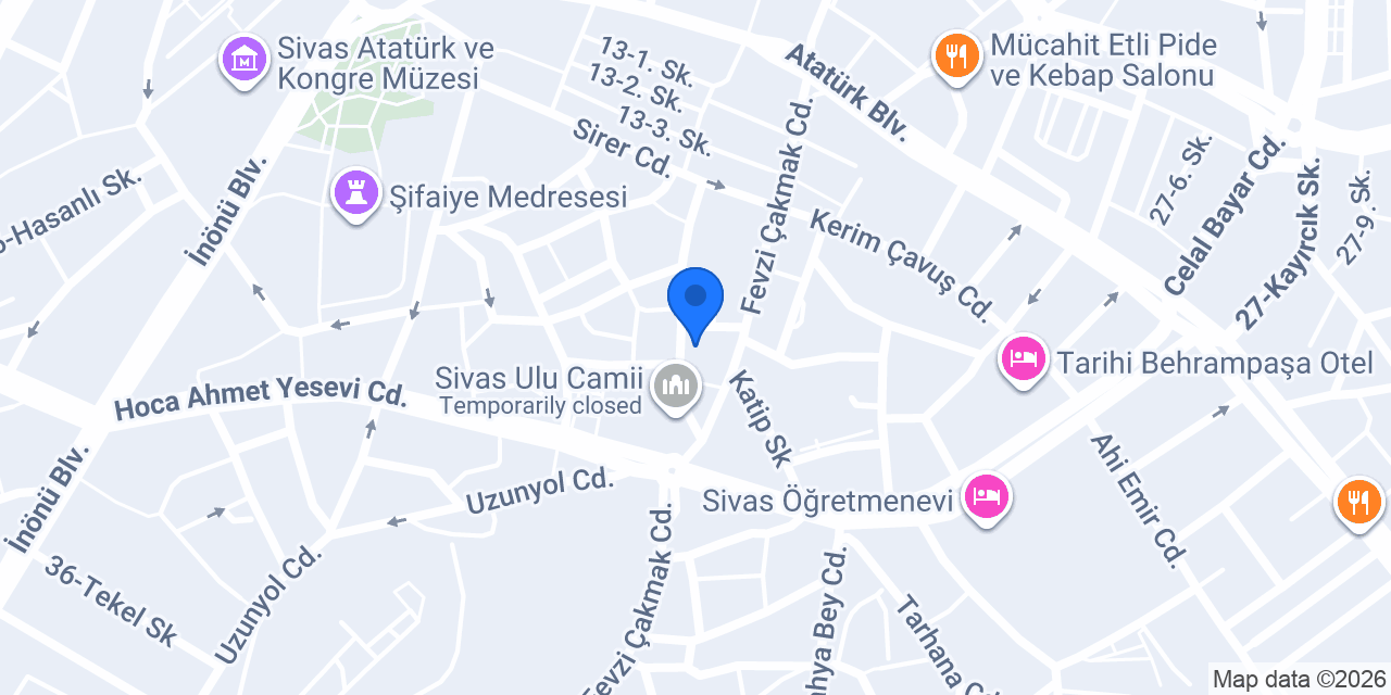 ÇELİK TİCARET VE YER DÖŞEMELERİ konumu