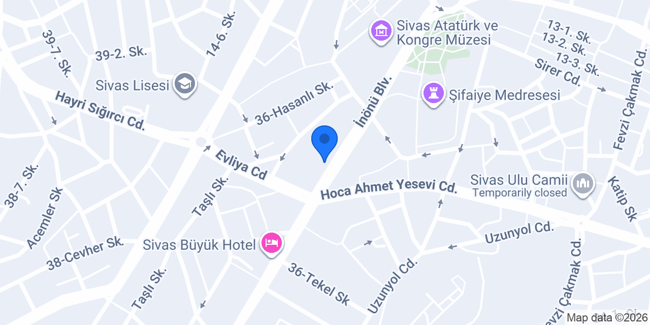DİŞ HEKİMİ RÜMEYSA YILDIZ konumu