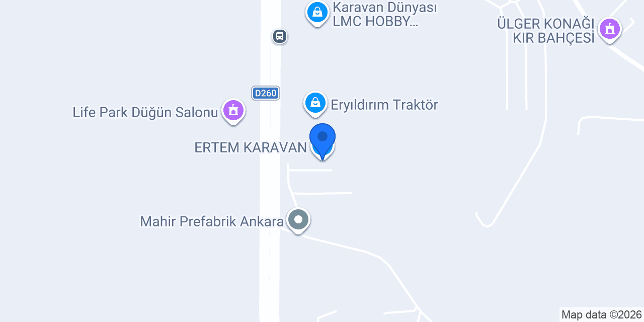ERTEM KARAVAN konumu