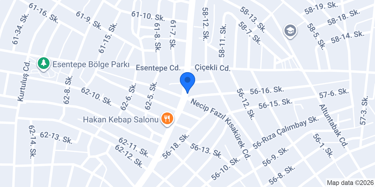 TECER ASANSÖR konumu