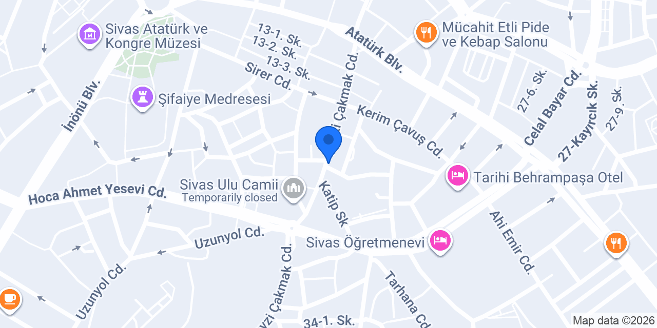 UZAY SÜRÜCÜ KURSU SİVAS konumu