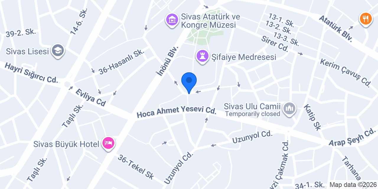 Av. Erhan Sönmez Avukatlık Bürosu konumu