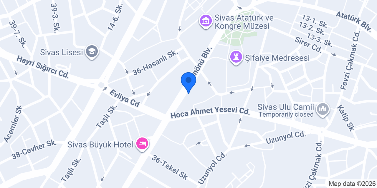 Enes Yasir Arıcan Studio konumu