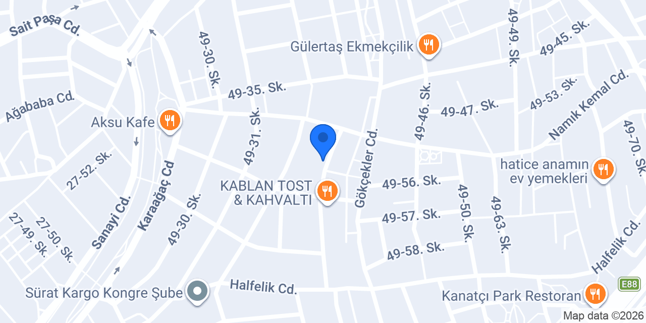 MeteCar service konumu