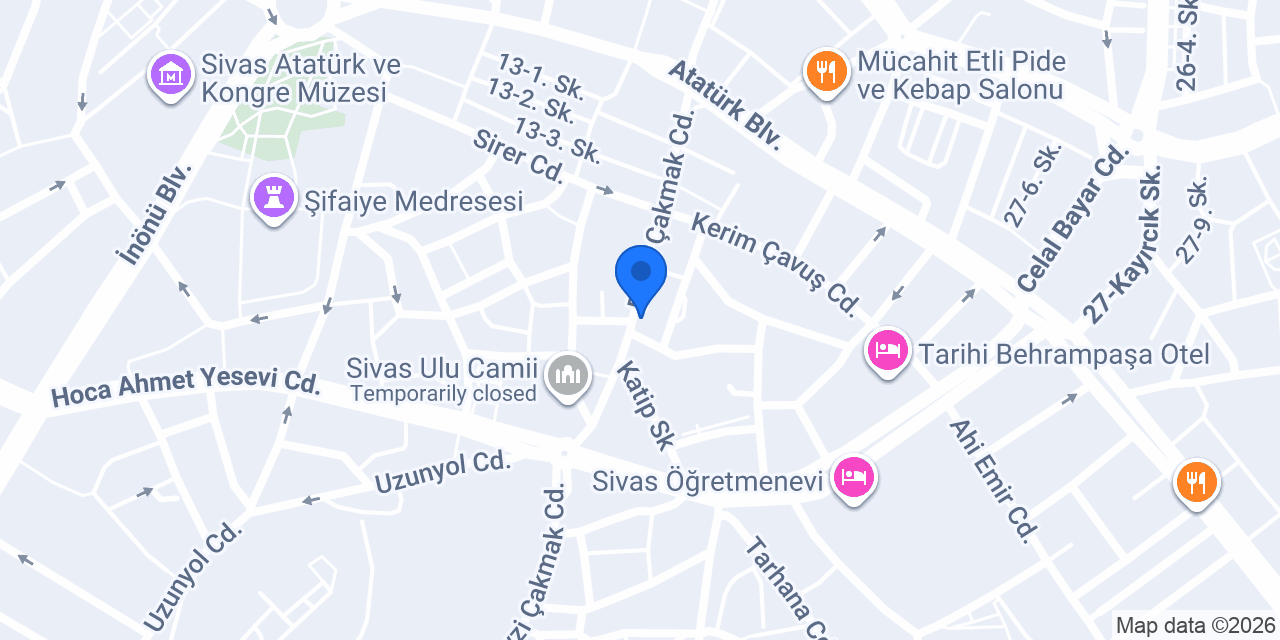 Seda Et Market konumu