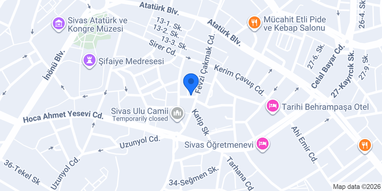 Bayraktar Elektrik konumu