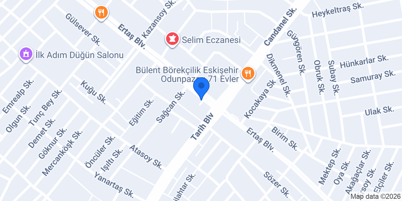 Domino's Pizza Emek konumu