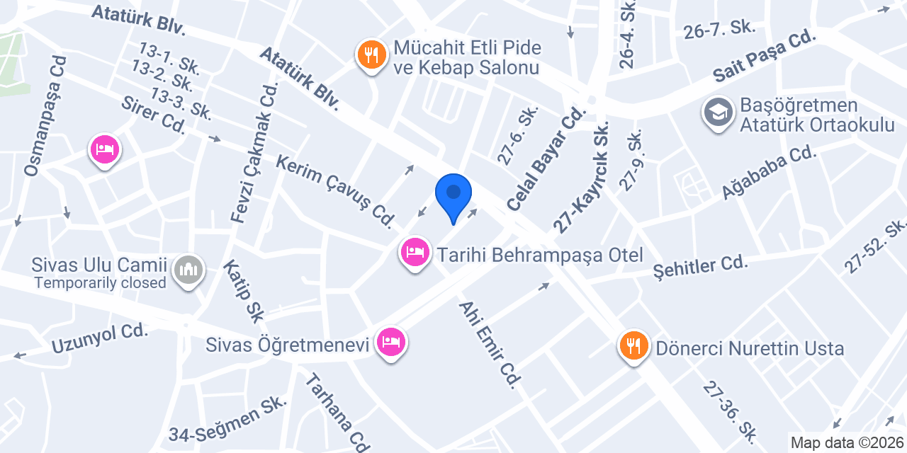 Kök Teknik Servis konumu