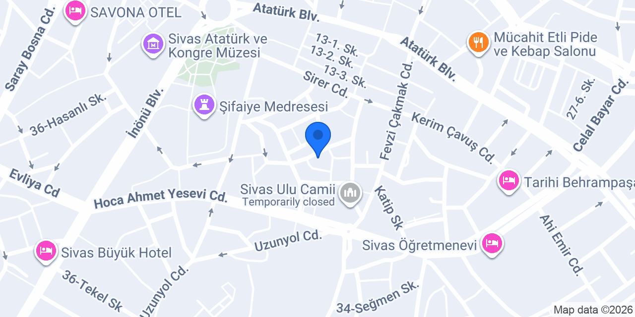 Bağdat Ticaret konumu