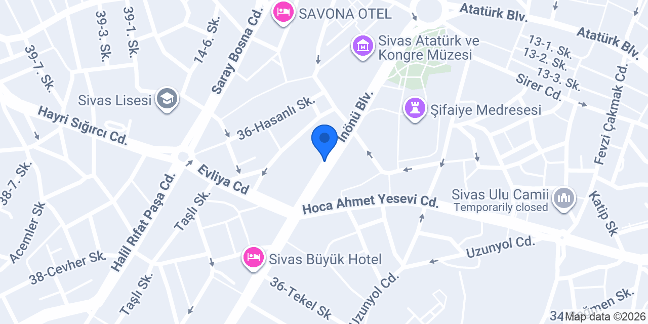 Dt. ÖMER FARUK ZABUN konumu