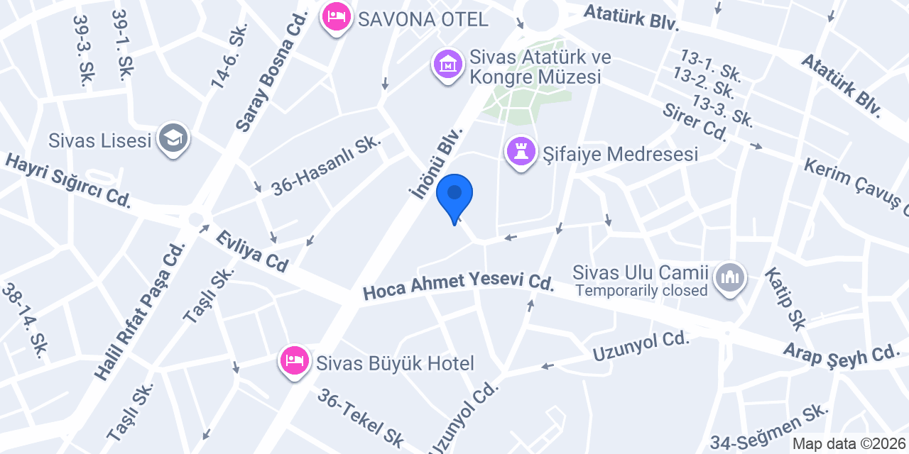 İFA HUKUK BÜROSU konumu