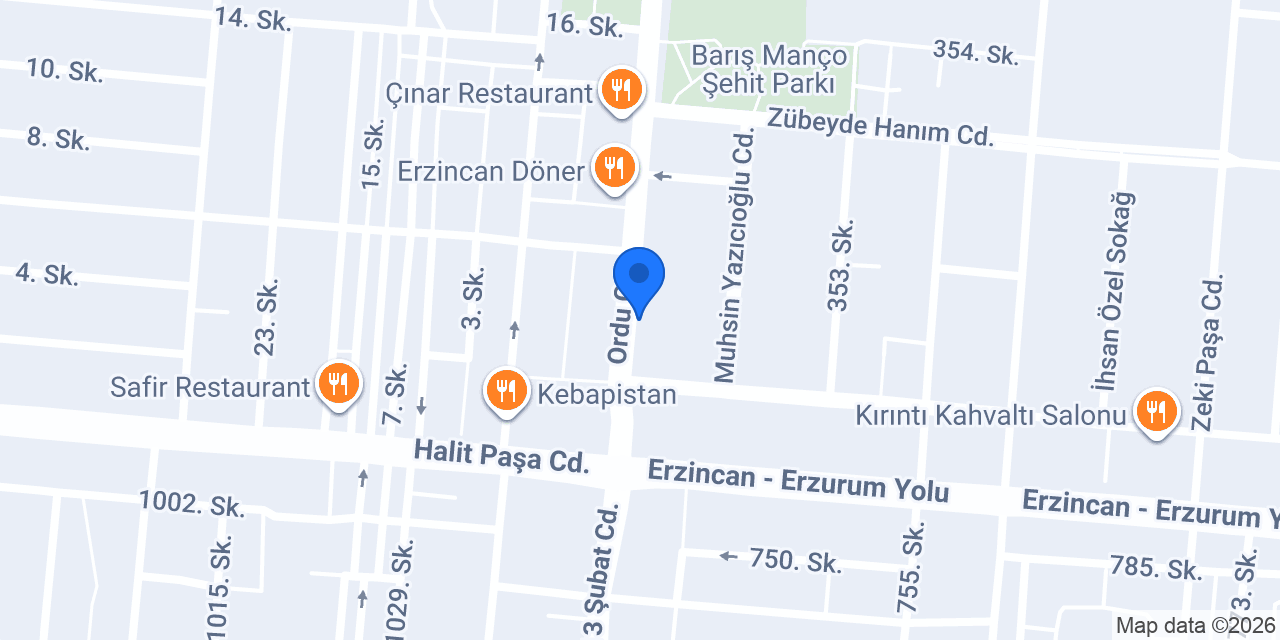 Diş Hekimi Mustafa ÇINAR konumu