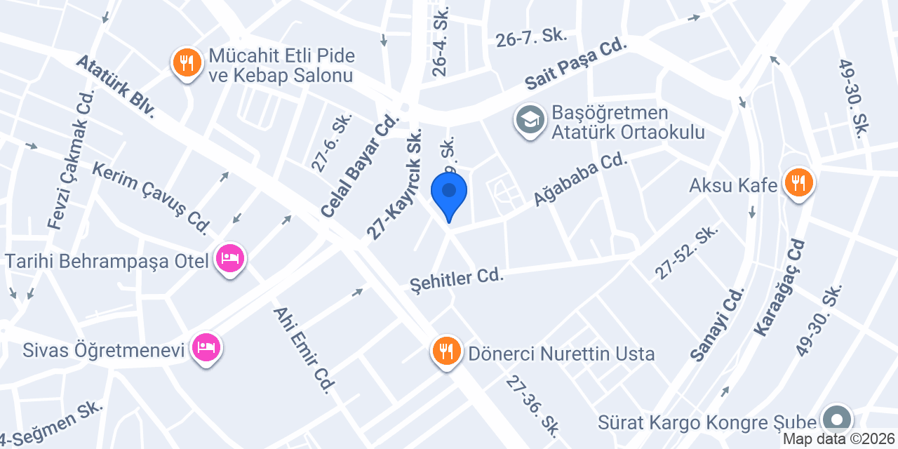 Aydın Ticaret Mert Kardesler konumu