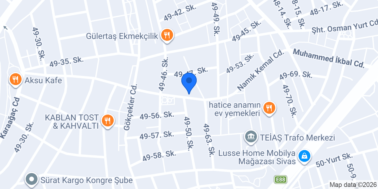 Mertbay Reklam konumu