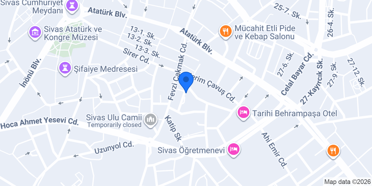 Kuruçaylı Rent A Car konumu