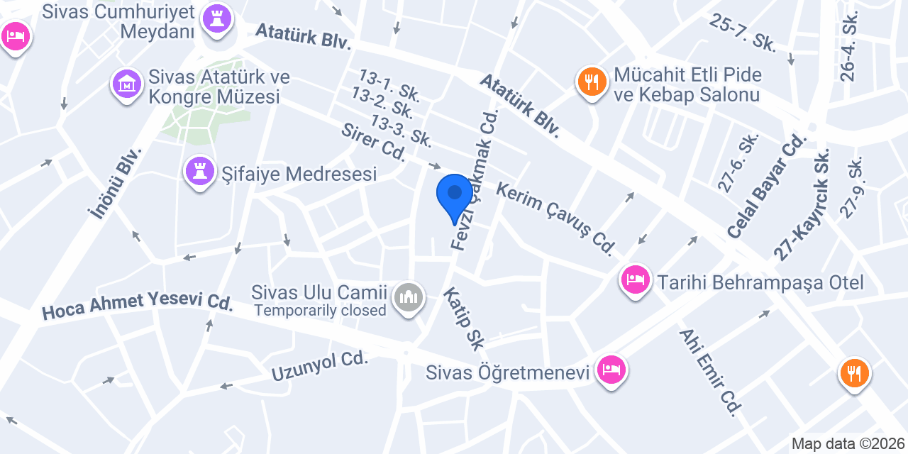 Eslem Turizm konumu
