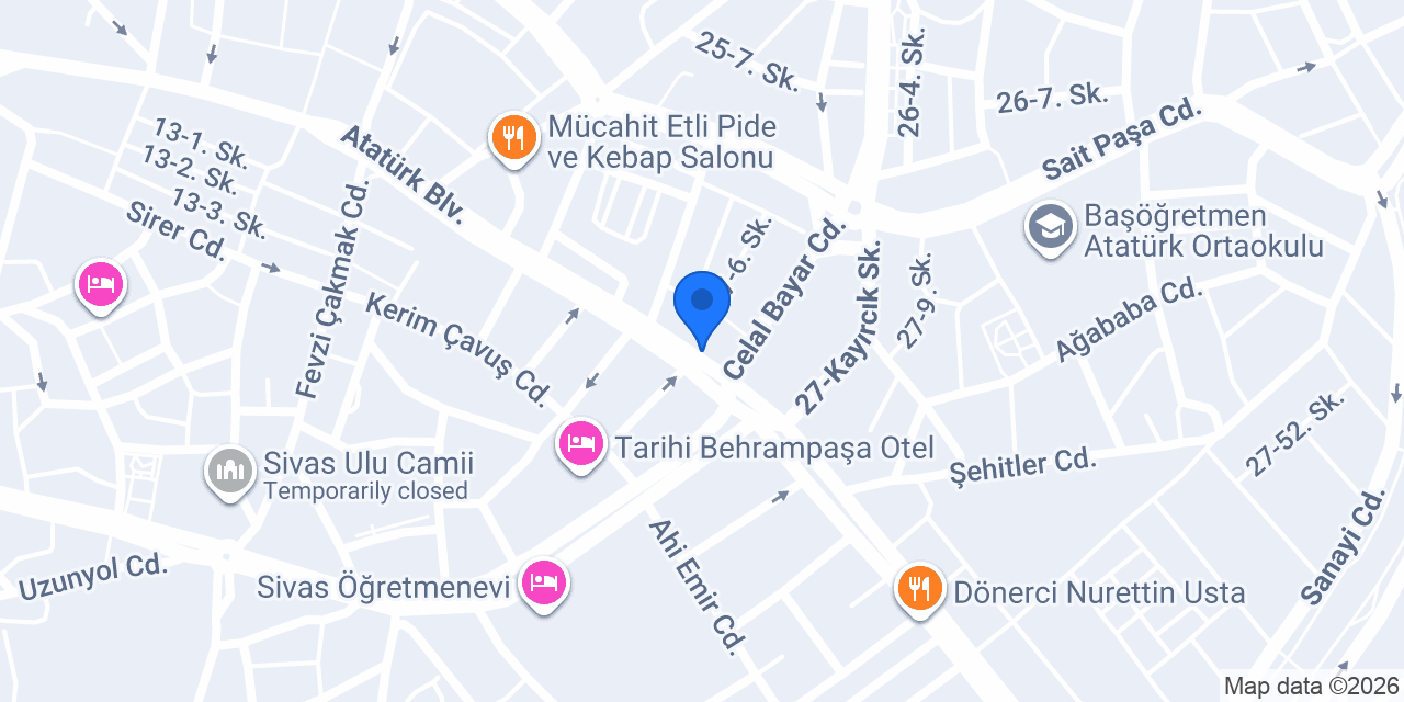 Dalçın Hırdavat konumu