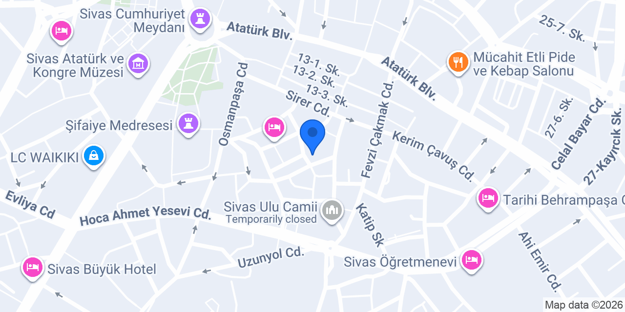 Hafsa Turizm Ticaret Ltd. Şti. konumu