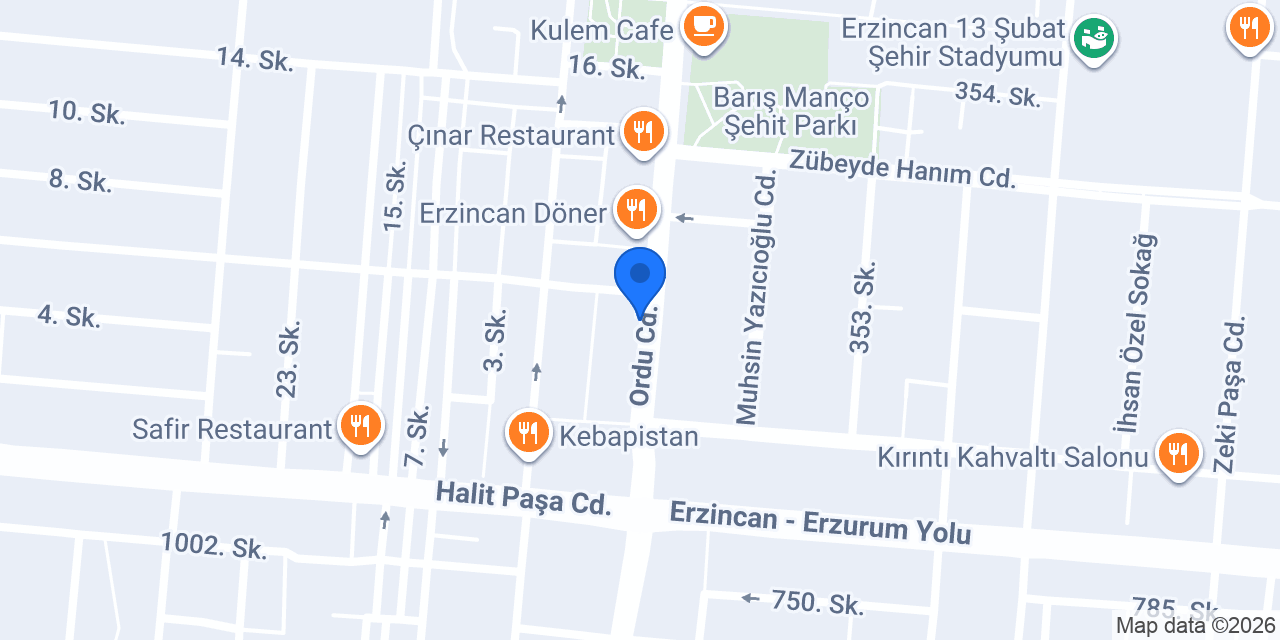EDİSON ELEKTRİK konumu