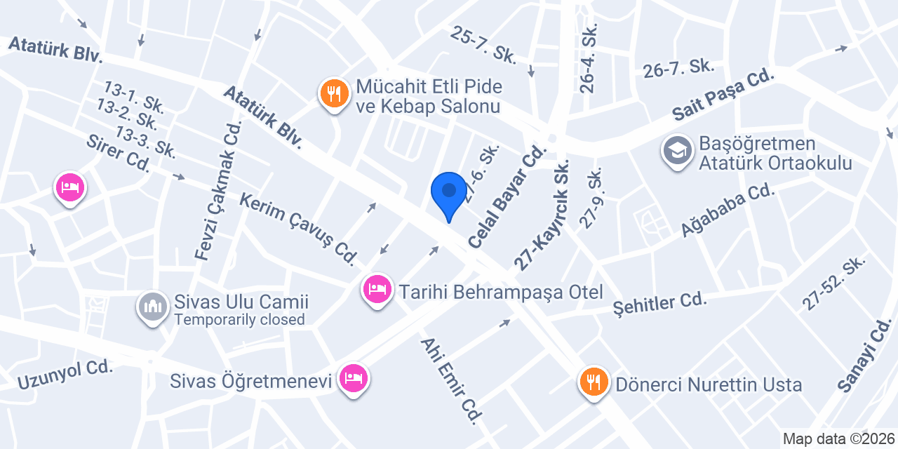 Thg seyahat acentesi konumu