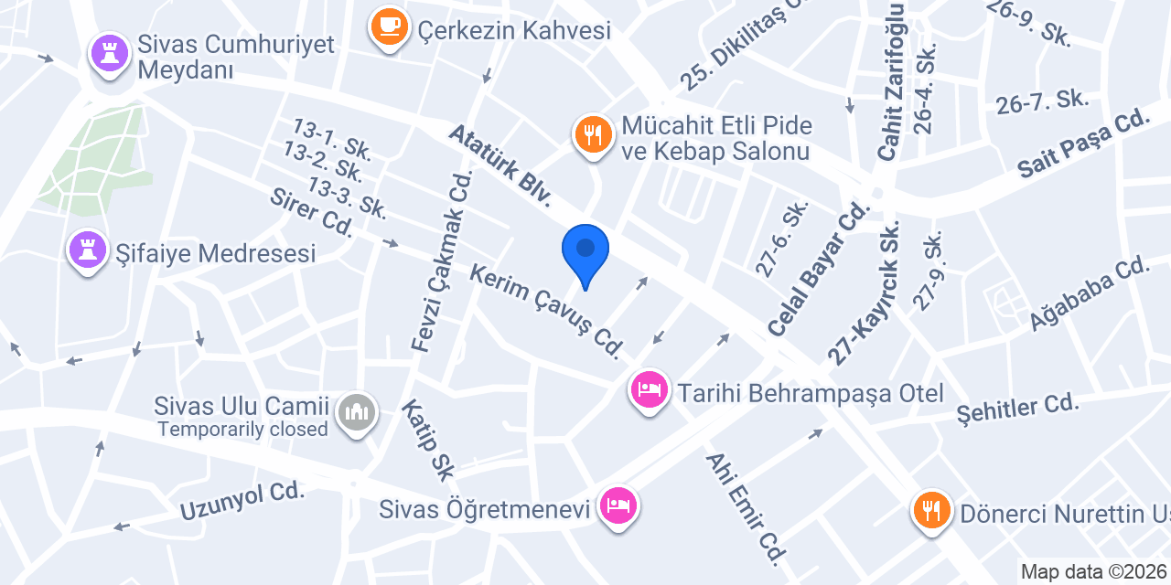 Payitaht Nargile Kafe konumu