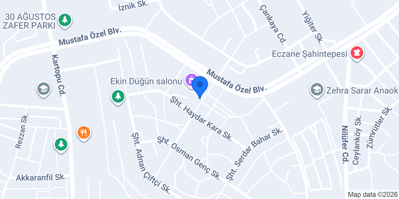 Şahintepe Kiraathanesi konumu