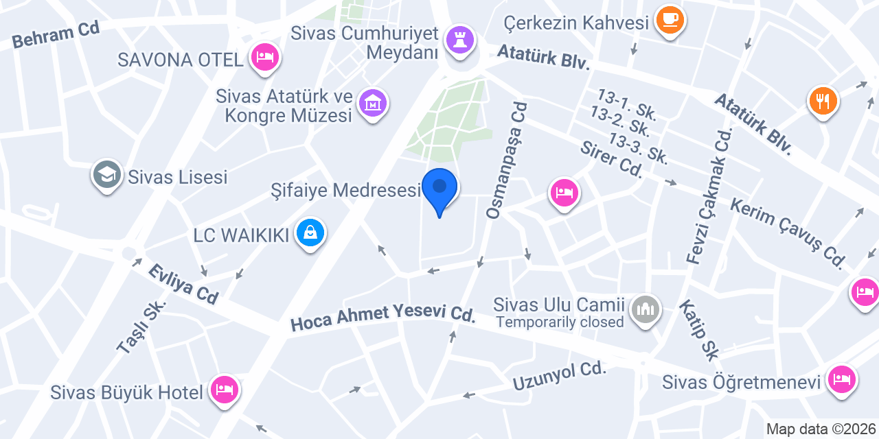 Dekor Mimarlik konumu