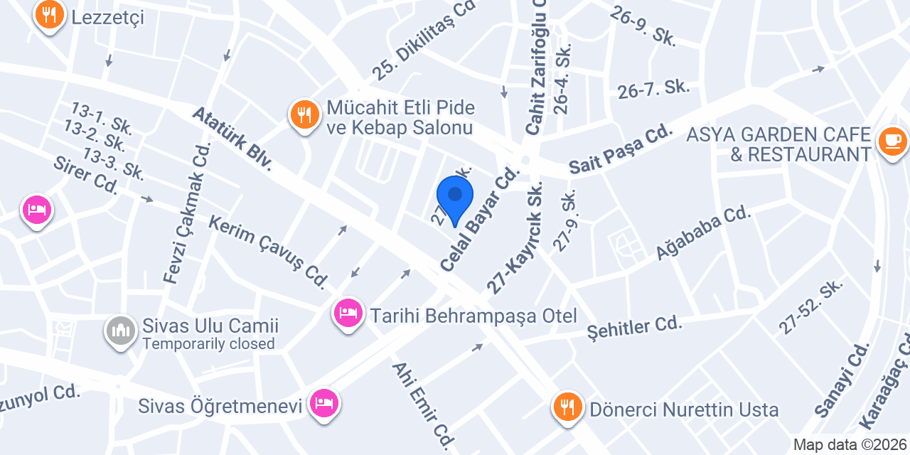 Emir Elektronik konumu