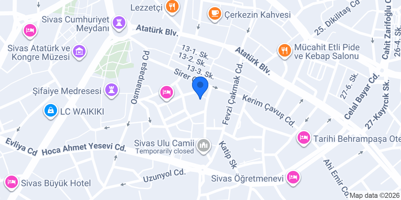 Gül Tekstil konumu