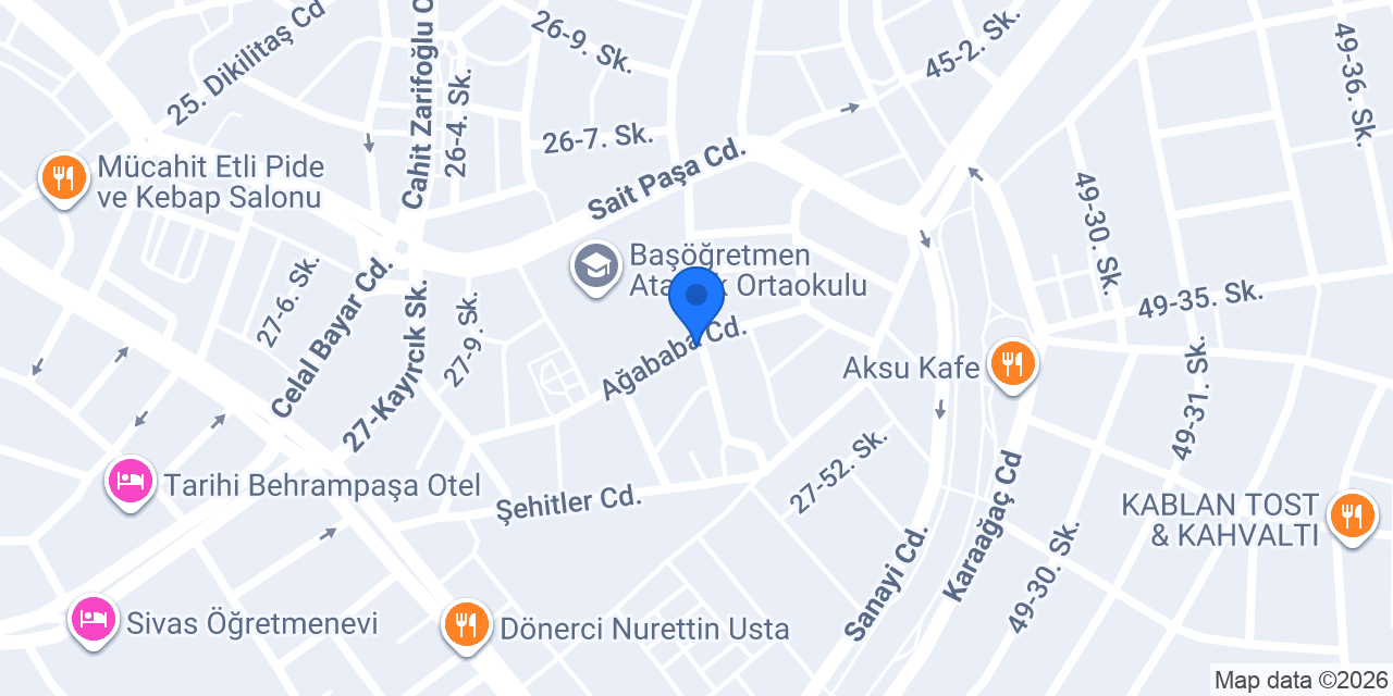 Özçelik Auto Aksesuar konumu
